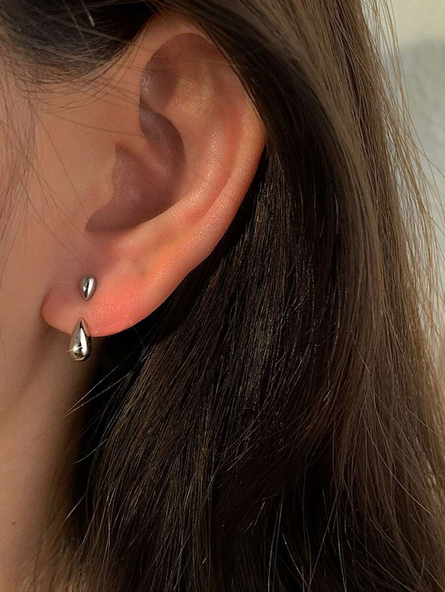 Water-drop Earring Jackets